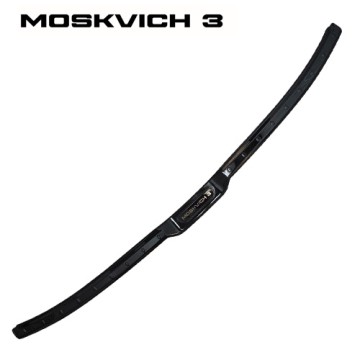 Накладка на задний бампер черная для Москвич 3